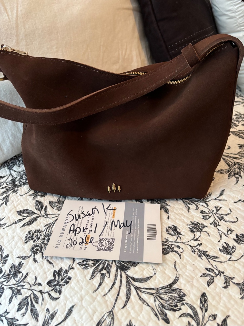 Portland Leather Goods Large Slouchy in gorgeous Stagecoach!